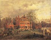 unknow artist The Old Westover Mansion USA oil painting reproduction